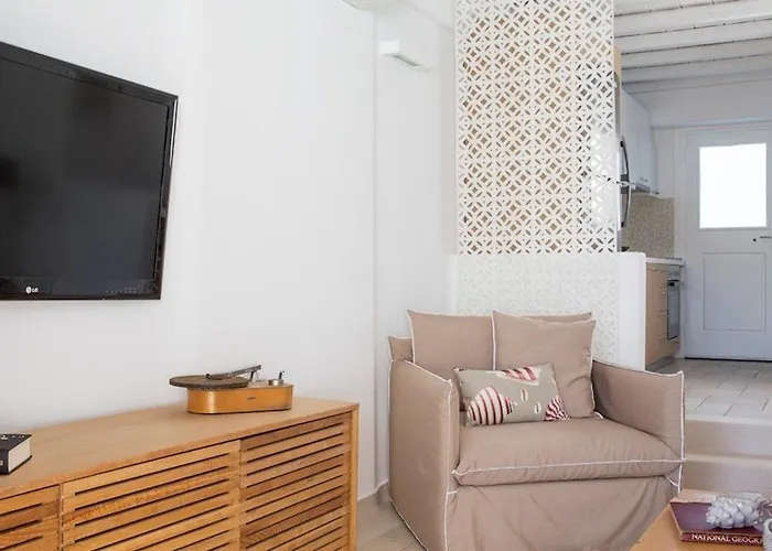 Deluxe Mykonos Outdoor Pool Del Sol Sea&pool View 2 Bdr Villa